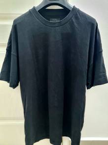 ZARA Box Fit Black T-Shirt
