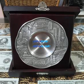 Affin Bank Premium Pewter Plate Souvenir