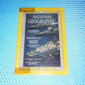Vintage National Geographic Feb 1965 Navy Nuclear