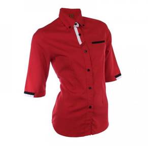 Baju Korporat Oren Sport Ladies F1 2705 Red