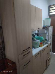 Kabinet L dan Wall pinggan mangkuk