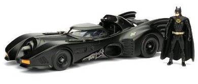 Jada 1-24 DC Comics 1989 Batmobile & Batman