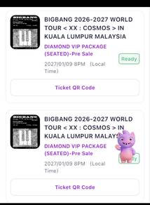 BIGBANG KL 2027 – Diamond VIP