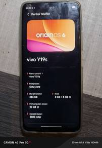 vivo y19 ram8 Rom 256