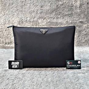 Prada Re-Nylon Logo Clutch