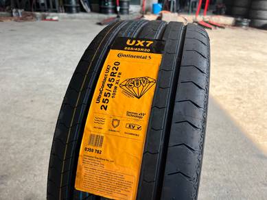 Tayar Baru 255 45 20 Continental UltraContact UX7