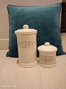 ceramic storage jars- stuff and things