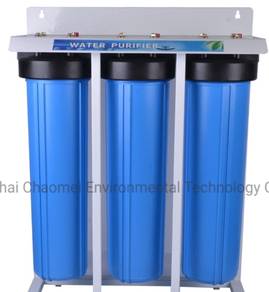 Complete outdoor filter with casing