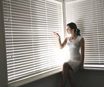 Blinds Langsir Curtain ~ Roller Zebra Timber Bidai