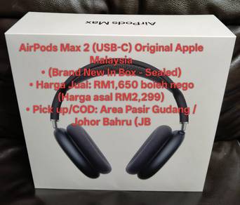AirPods Max 2 (USB-C) Original Apple Malaysia