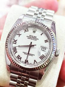 Pre-Owned Rolex Datejust 116234 White Roman Dial