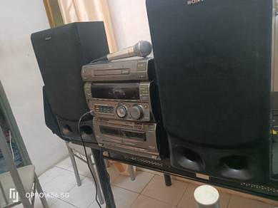hifi sony+speaker+mic