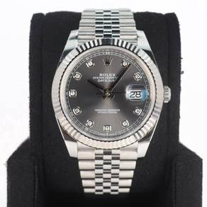 Brand New Mar 2026 Rolex Datejust 41 Slate Grey