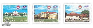 Mint Stamp 80 Years Uni Sultan Idris Malaysia 2002