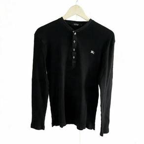Burberry Henley Neck Slim Fit Long Sleeve Tee7