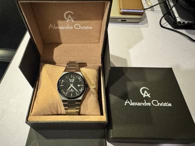Two Tone Black Watch - Alexandre Christie