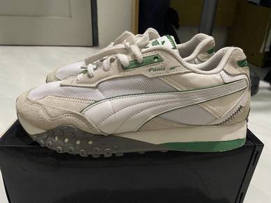 Puma Blktop Rider Pop (White/Green) – Pre-loved