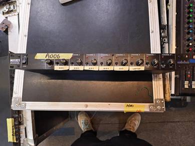 ART MX822 Eight-Channel Stereo Rackmount Mixer