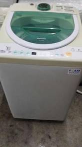 9kg Auto Panasonic Mesin Basuh Top Washing Machine
