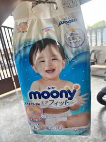 Baby Pampers Moony - Size L (54pcs)