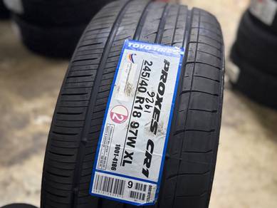 Tayar Baru 245 40 18 Toyo Proxes CR1 2026
