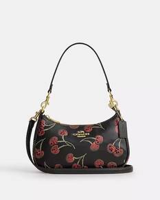 Coach bag cherry printed limited edition