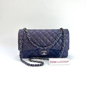 99% New Chanel Iridescent Purple Medium CF