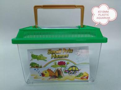 Small Pets Home Plastic Aquarium Fish Ikan 21cm