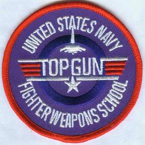 Top Gun Fighter Weapons School US Navy Patch