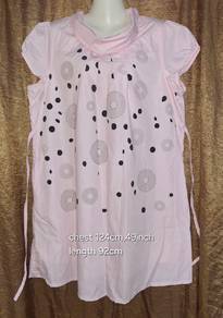 Cute Pink Polkadot Tunic/Dress! (Preloved) 🌸 mate