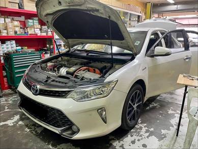 Toyota Camry Hybrid Car Aircond Open Dashboard