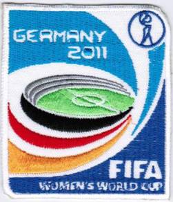 2011 6th Germany Women World Cup Football Patch