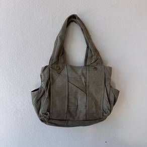 n'OrLABEL textured canvas tote bag, medium size