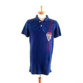 Ed Hardy Blue Polo T-shirt