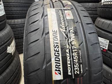 Tayar baru 235 45 17 Bridgestone potenza re004 new
