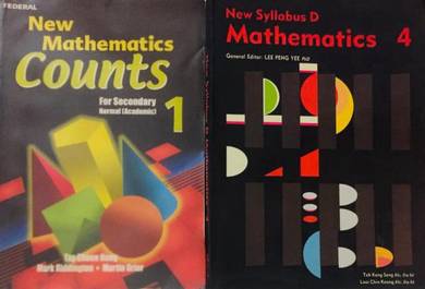 Math & Additional Mathematics textbooks+ past year