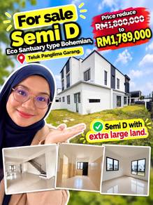 Semi-Detached House For Sale in Telok Panglima Garang,SGR