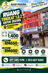 Retail space For Rent in Kamunting,PRK