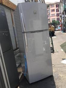 Fridge Toshiba Peti Sejuk Silver Refrigerator Ice