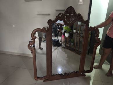 Cermin Kayu Jati
