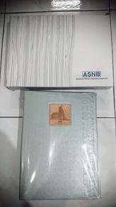 ASNB Wooden ASNB HQ Building Logo Notebook Journal