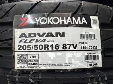 New Yokohama advan fleva V701 205/50/16 japan 2026