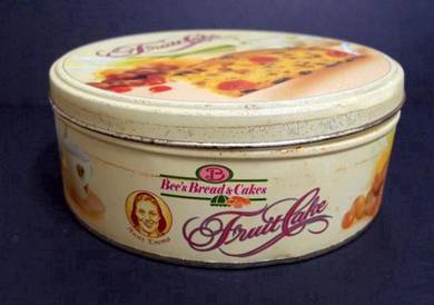 Fruitcake Tin (Bee's Bread & Cakes)