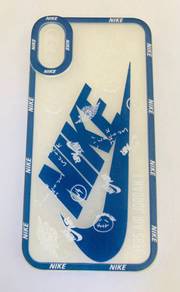Hypebeast Blue Nike Collage iPhone X/XS Case 