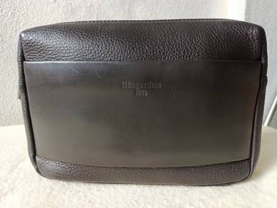 Häagendass 1881 genuine leather clutch bag