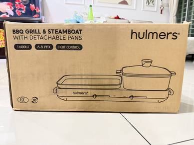 Brand new hulmers bbq & steam boat 2 in 1 pot