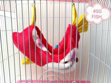 Sugar Glider Pouch Hammock Hanging Bed Fish Shape