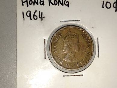 1/10 Dollar Hong Kong 1964