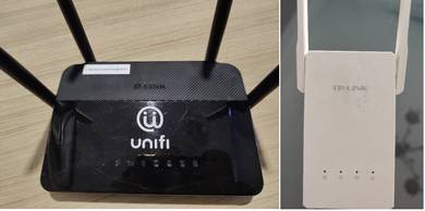 WIFI EXTENDER TP-Link RE210 & D-Link DIR-842 C2