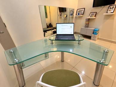 Tempered Glass Study/Office Work table